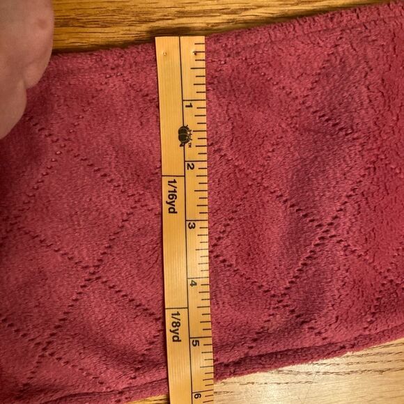 Coldwater Creek Orange and Dark Pink Scarf NWT - Picture 6 of 8